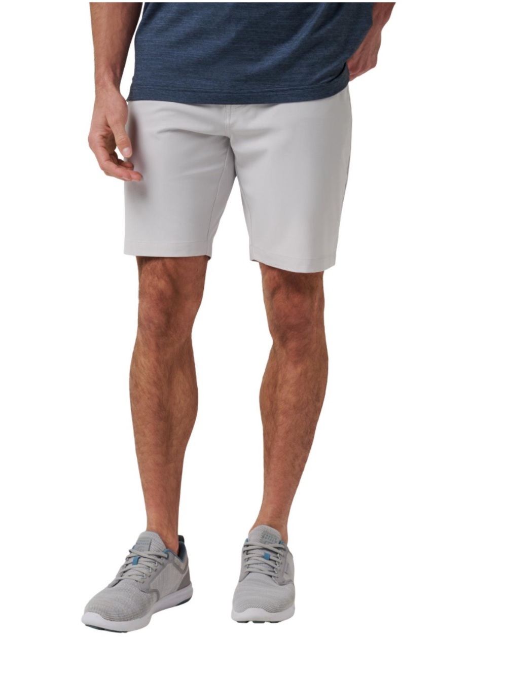 Men’s Travis Mathew Golf Club Shorts Light Grey
